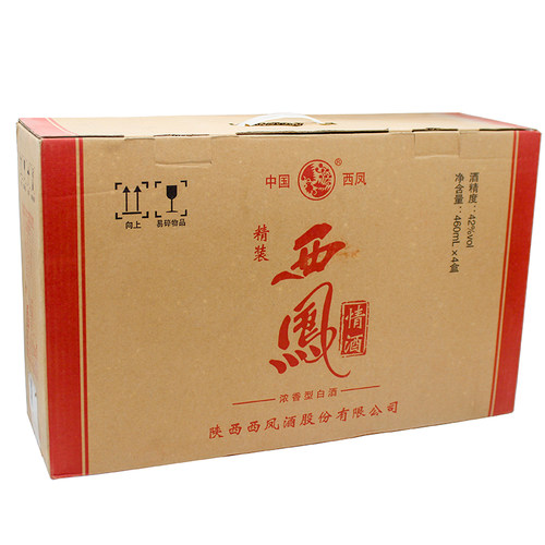 西凤情酒42度460Ml*4瓶礼盒装