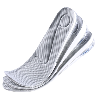 气垫增高鞋垫男士隐形不累脚内增高女poron运动减震不塌陷增高垫