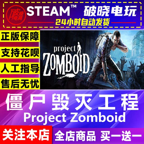 steam正版游戏僵尸毁灭工程