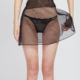 三角低腰内裤 均码 单拍不发 透明花卉蕾丝黑白两色性感舒服女式