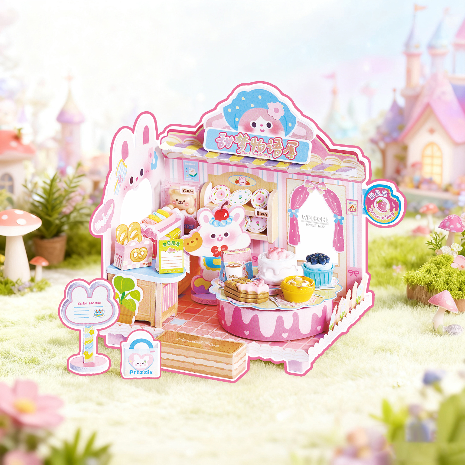 新款一日店长系列食玩摆件