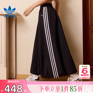 女子运动休闲半身裙裙子KC8088 劲浪体育adidas阿迪达斯三叶草春季