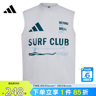 劲浪体育adidas阿迪达斯男子运动休闲无袖T恤LE1249