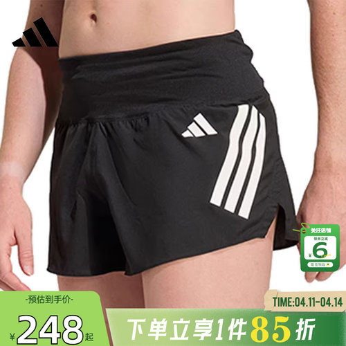 劲浪体育adidas阿迪达斯女子运动休闲短裤裤子KD3875