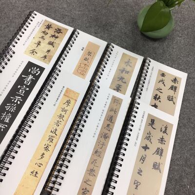 近距离临摹字帖灵飞经心jin琴赋兰亭序赤壁赋洛神赋赵孟頫文征明