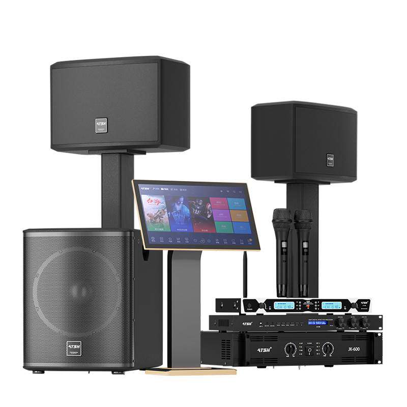 ATSH/爱特声 P8爱特声家庭ktv音响套装全套家用k歌卡拉ok语音手机