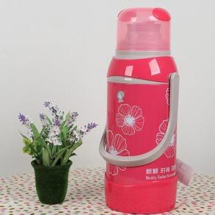稻草人保温壶热水瓶家用保温瓶熊猫暖水壶大容量热水瓶学生宿舍用