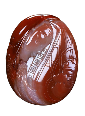 天然吊坠原石凉山南红玛瑙