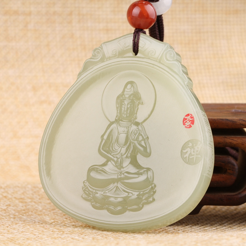 本命佛生肖狗守护神新疆和田玉