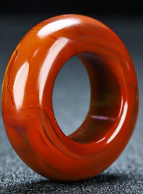 玉思缘南红玛瑙凉山天然玛瑙戒指