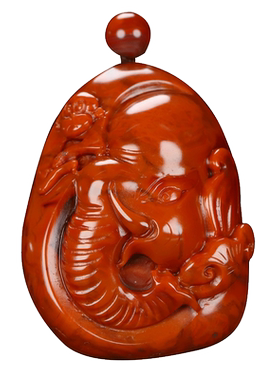 生肖猴封侯拜相原石凉山南红玛瑙