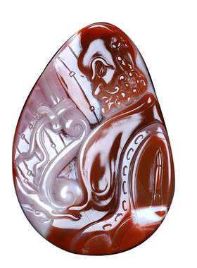 天然原石挂坠男女款凉山南红玛瑙