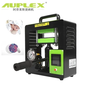 热压机Oil Extraction Rosin Press Machine双发热机器液压烫画机