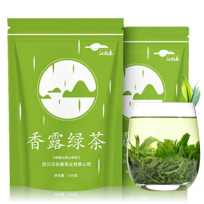 绿茶2026年新茶四川高山云雾茶叶峨眉山浓香耐泡早春自己喝袋装