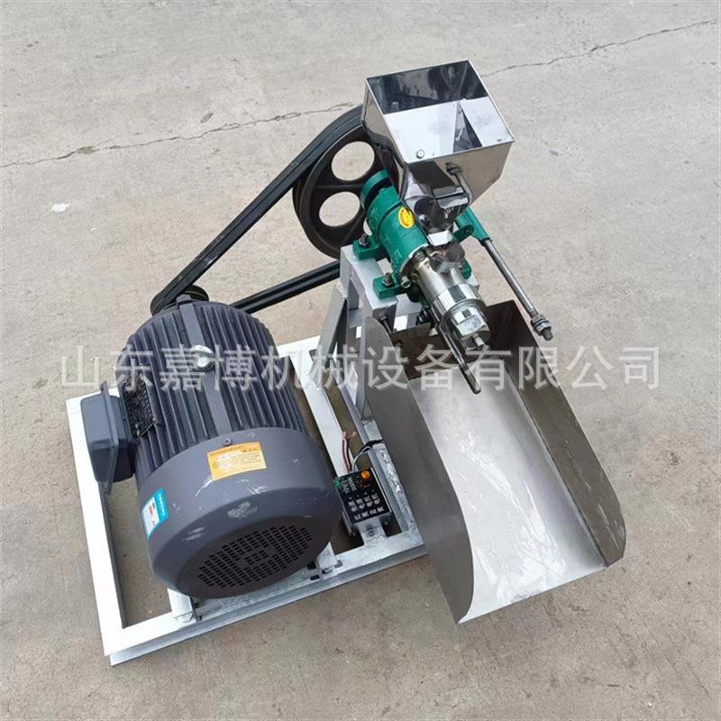 全自动220V电动膨化机 赶集经销玉米苞米花机月牙湾直管切断