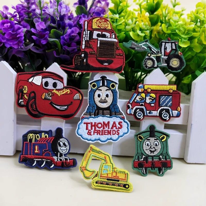 熨烫款卡通刺绣小汽车布贴衣服包包装饰贴花修补贴diy补丁贴,居家布艺,布贴,淘宝优惠券,粉丝福利购,淘宝优惠卷