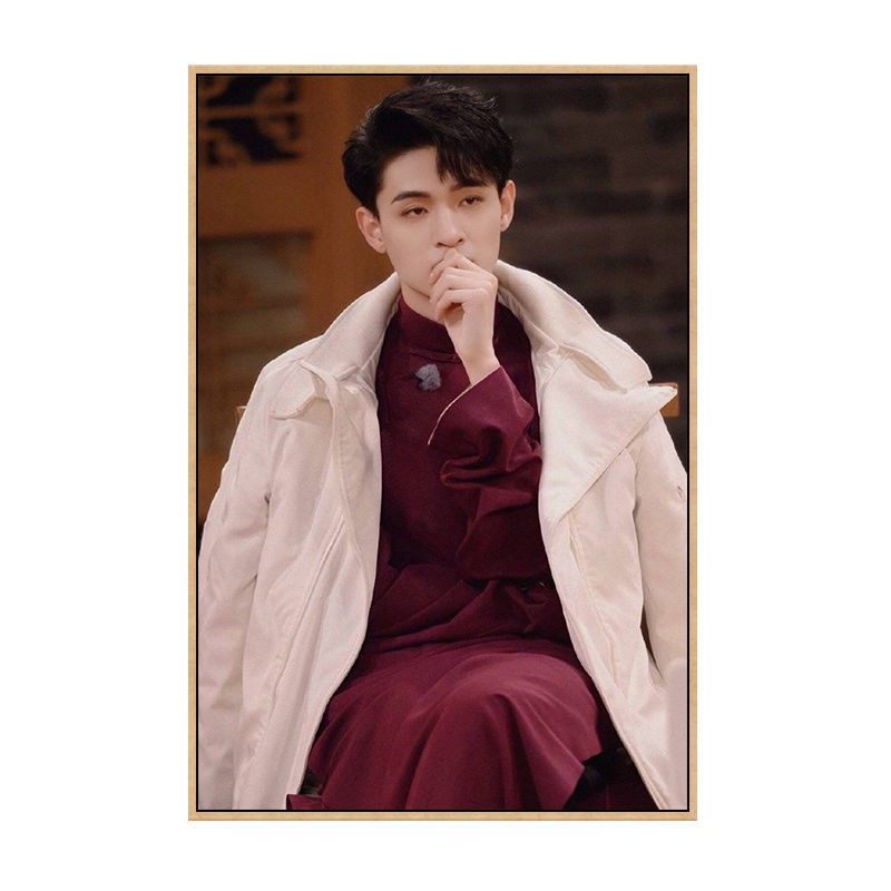 德云社相声演员手工数字油画diy郭麒麟张云雷秦霄贤涂色填充画画