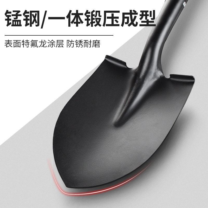 铁锹锰钢小铁铲工具农用
