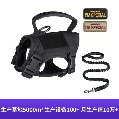 战术猫咪胸背带背心式牵
