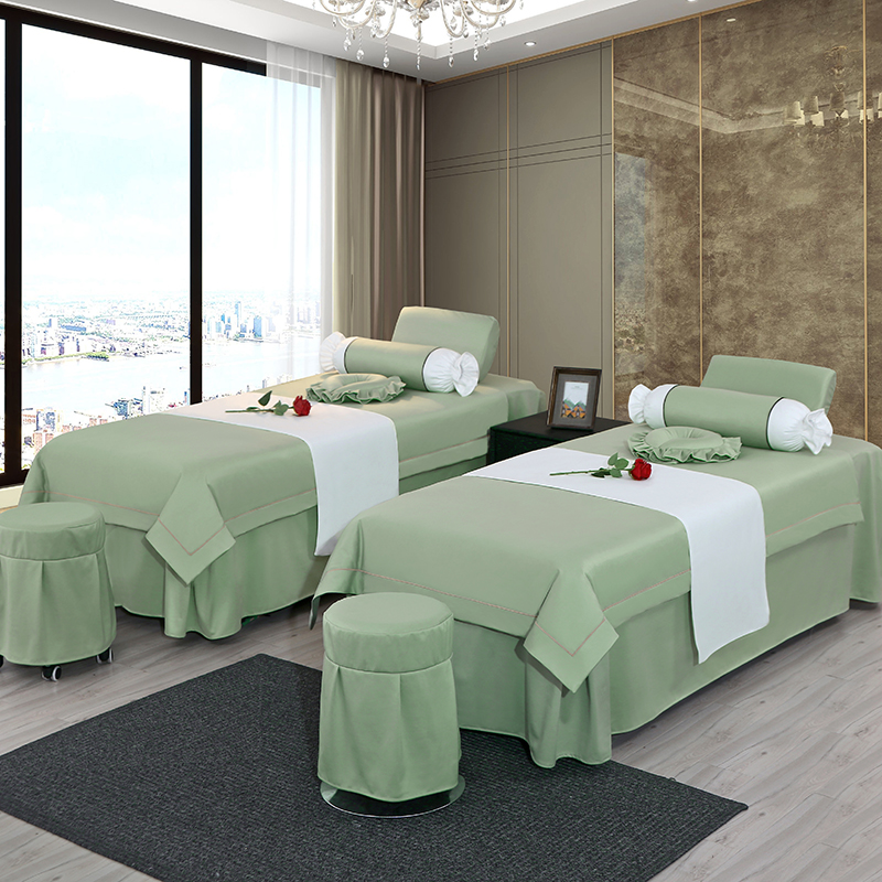 高档轻奢美容院四件套免费印logo