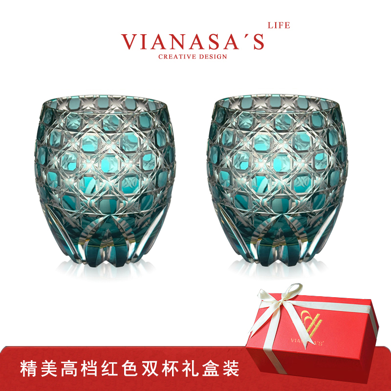 VIANASA'S江户切子庄周梦杯子