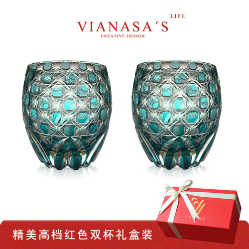 VIANASA'S江户切子庄周梦杯子