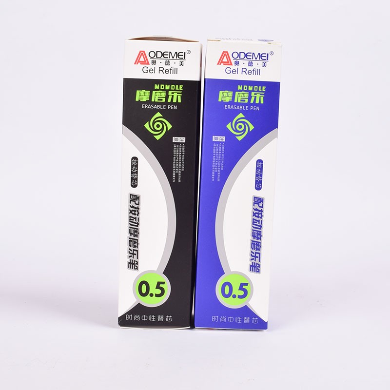 奥德美按动可擦笔芯GR-393摩磨乐热易可擦中性笔替芯按压式0.5mm