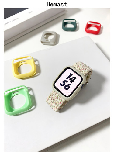果糖色硅胶软壳iwatch通用
