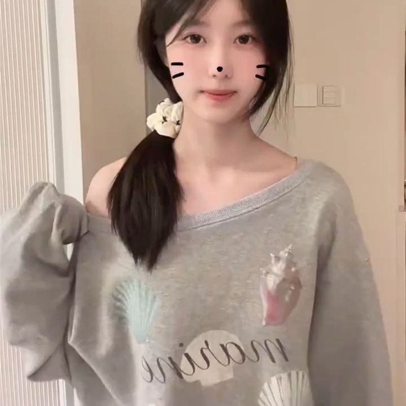 PPHOME美式复古卡通印花短袖T恤女夏季新款宽松显瘦百搭上衣潮牌