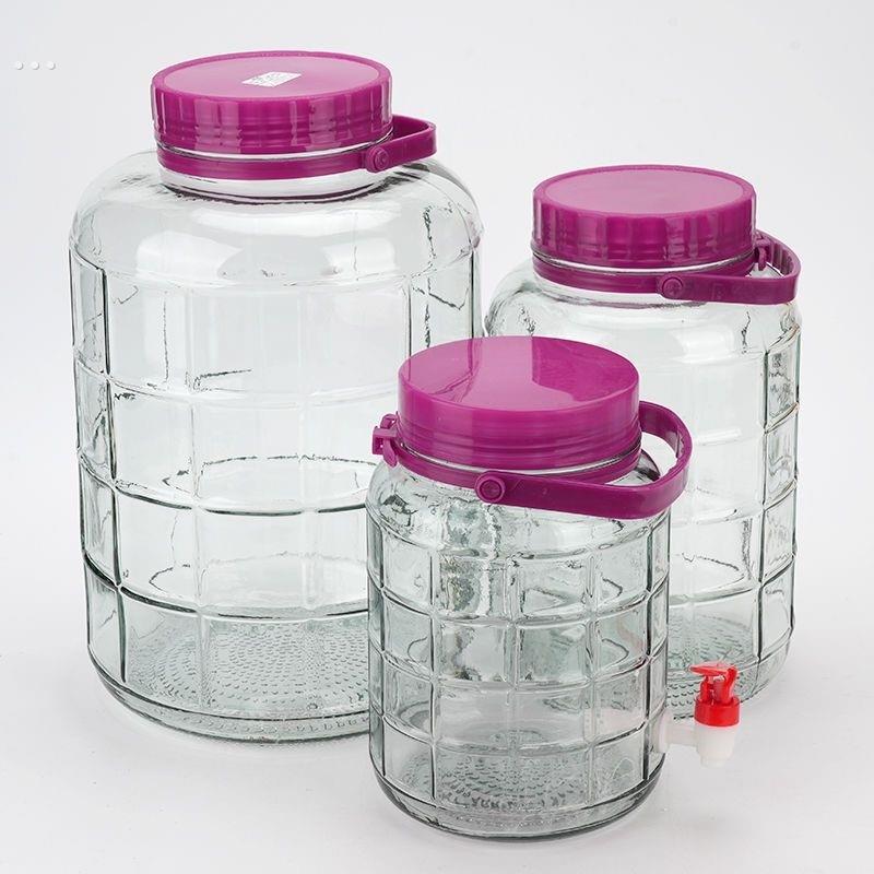 泡酒专用玻璃瓶，有盖加厚酸洗罐，酸洗大蒜罐，酸洗罐，厨房密封