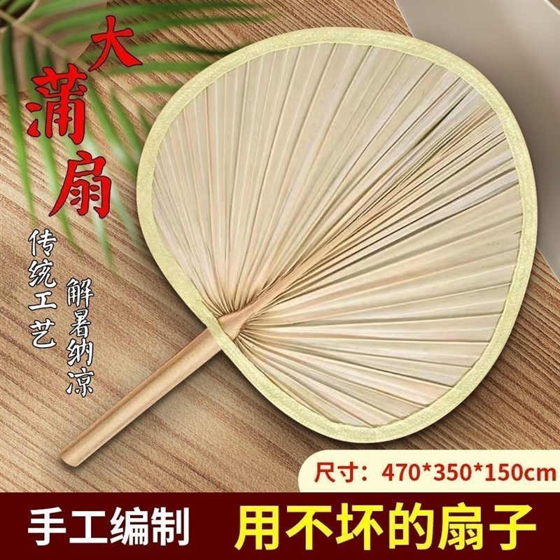 蒲扇新款扇子夏天耐用芭蕉叶蒲葵扇凉快风大手编蒲扇大尺寸结实日