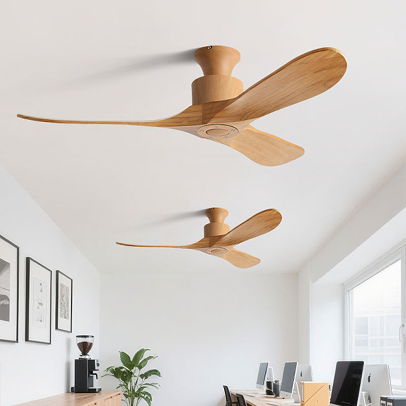 新款大风力北欧实木吊扇