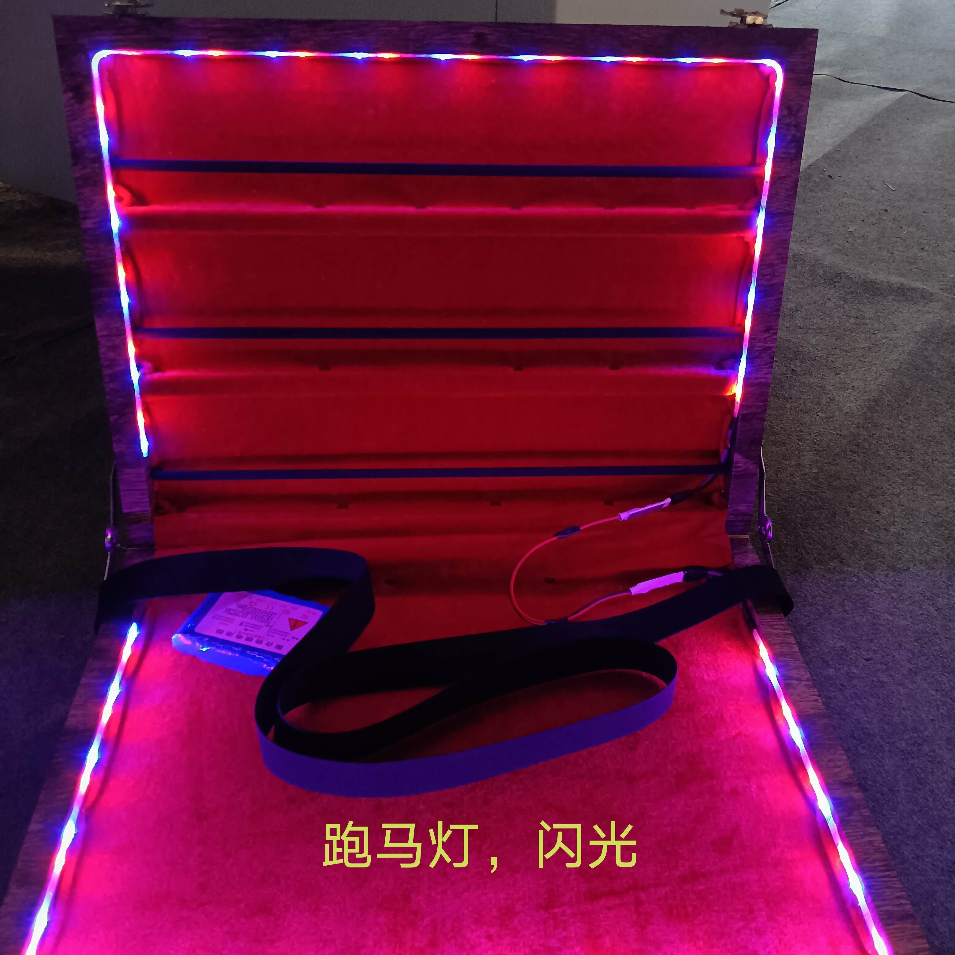 酒吧KTV推销托盘挂脖木箱