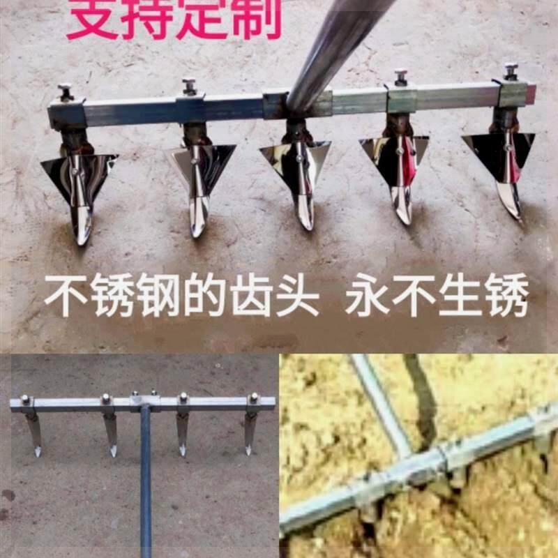 大拉蒜种植蔬神耙器人力沟机花生菜种子开羊肚菌沟小型手拉式起垄