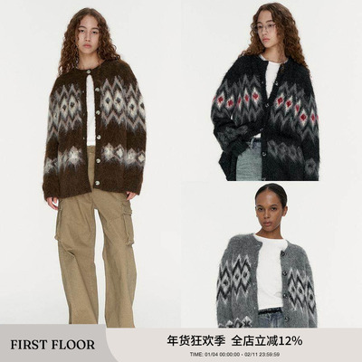 FIRSTFLOOR费尔岛毛衣外套