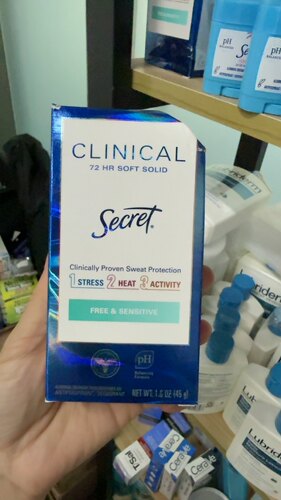 临期清仓美国进口secret止汗膏临床版软膏45g