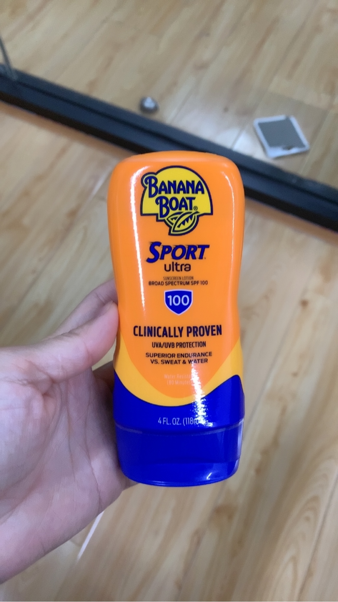 美国进口香蕉船防晒乳运动高倍SPF100防水户外游泳高原海岛