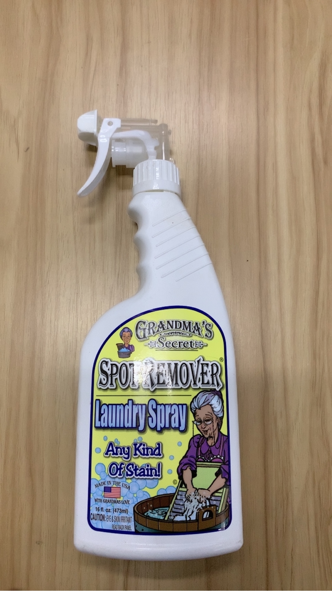 奶奶的秘密衣物清洗剂去油血笔果污渍神器强效衣物去渍剂473ml