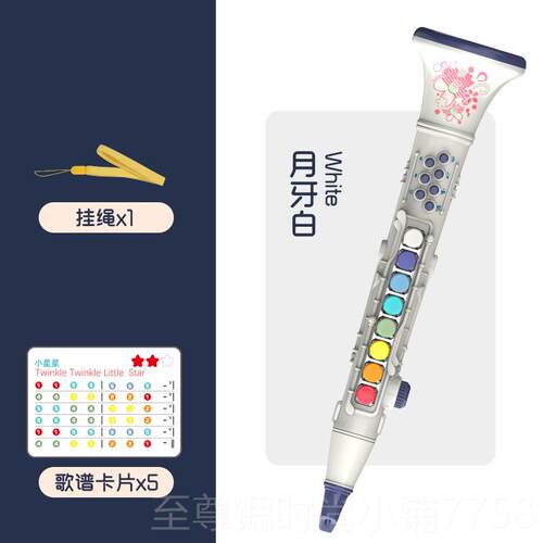 正品童岁小喇叭玩萨克斯吹奏乐器吹笛子小孩音乐幼儿园具宝宝3早