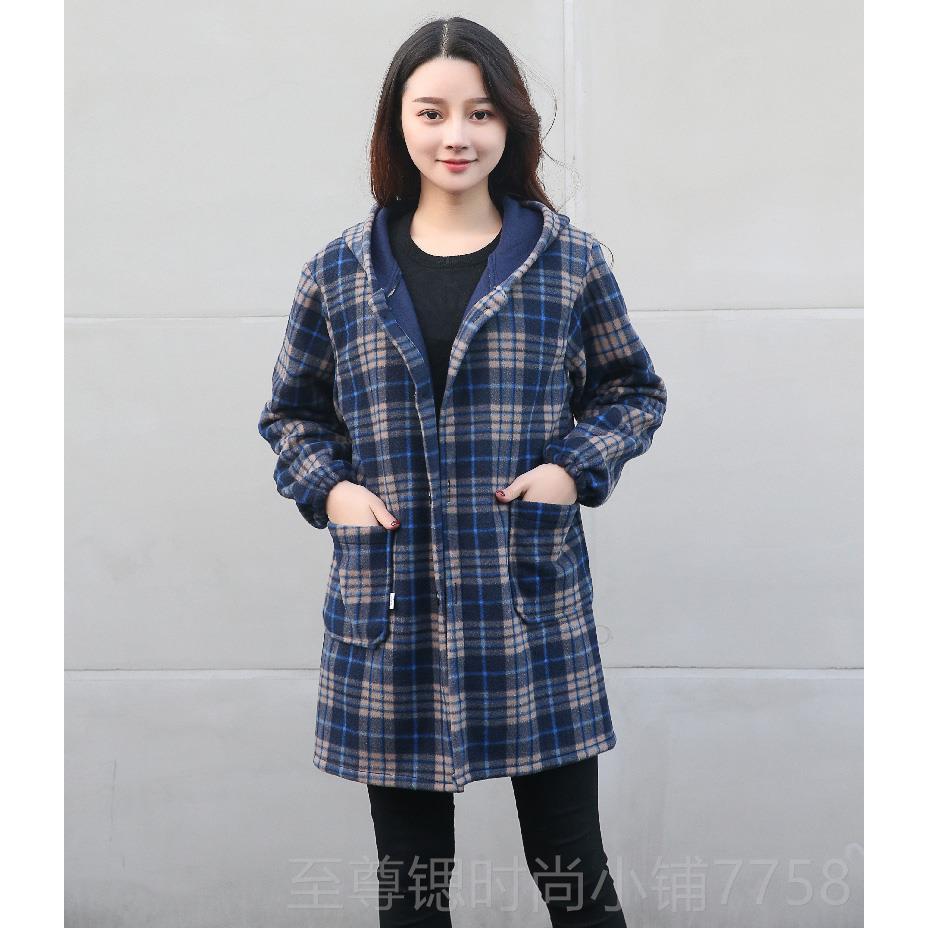 正品冬季保暖人罩衣男女士袖工作服绒面护长衣厨大褂家用房加大绒