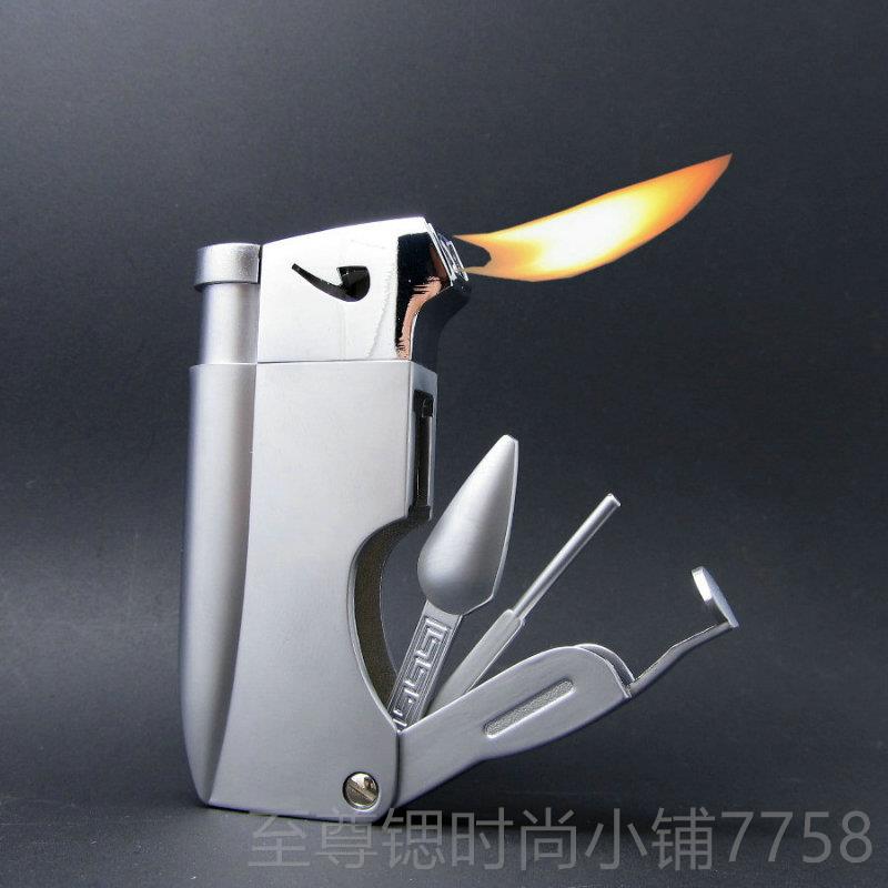 正品烟 斗专用火打机PIPELIN工具 烟刀压棒 通针适带合点烟斗