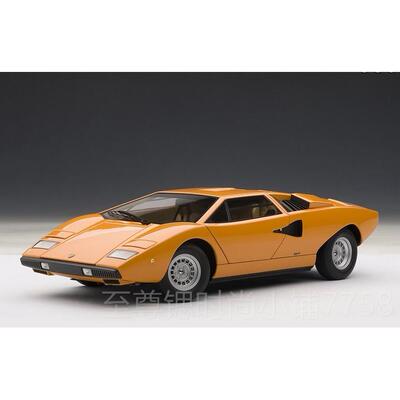 正品0AUTO康art奥拓18 模兰博基尼 塔什LP40合金汽车型