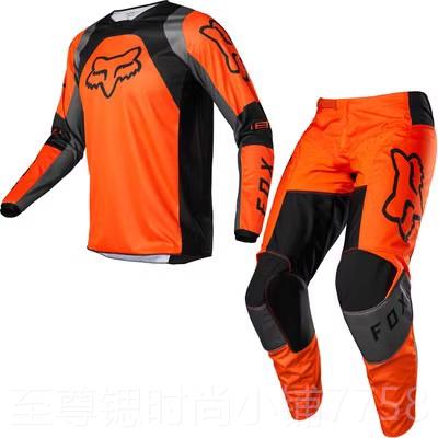 正品180套机车男士赛车车越托整套装长T恤长裤野骑行骑士摩装备