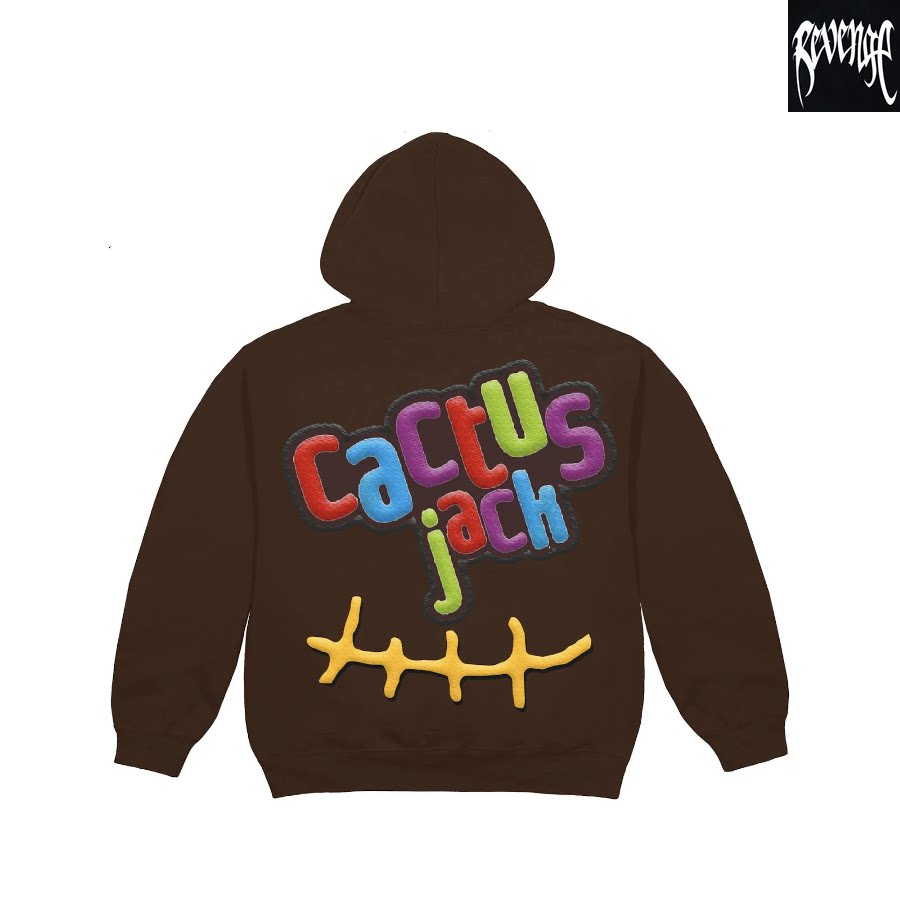 travis scott x mcdonalds cj smile ts联名麦当劳笑脸发泡帽衫