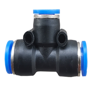 自动浇花器快插PE管万向喷头弯头三通直接8MM912管4分铜外牙配件