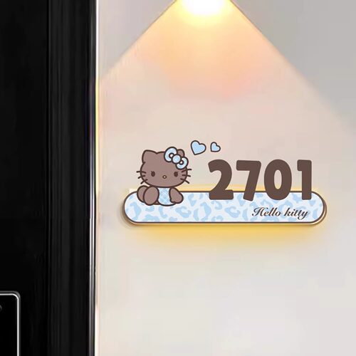 发光入户装饰门牌2026新款号码牌