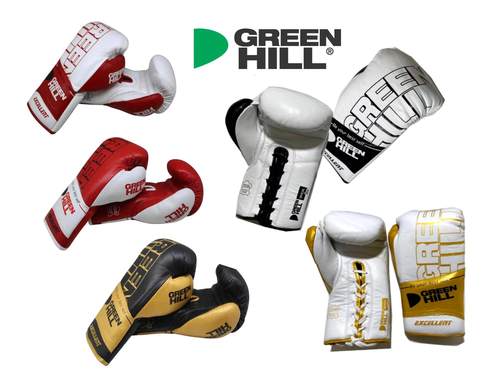 GREENHILL拳击手套真皮搏击泰拳