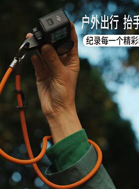 适用DJI 大疆Osmo Nano Action5 Pro挂脖绳 Action3/4  Insta运动相机配件防摔挂绳 户外骑行拍摄防丢绳