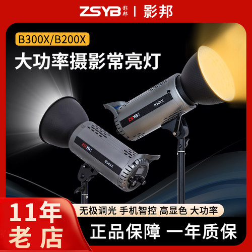 EF300X双色温补光灯直播摄影