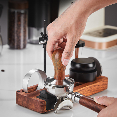 意式咖啡压粉座通用布粉针套装